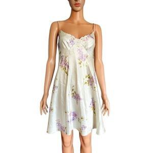Evandale Mint & Lilac Slip Nightie